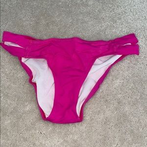 Size small hot pink bikini bottoms